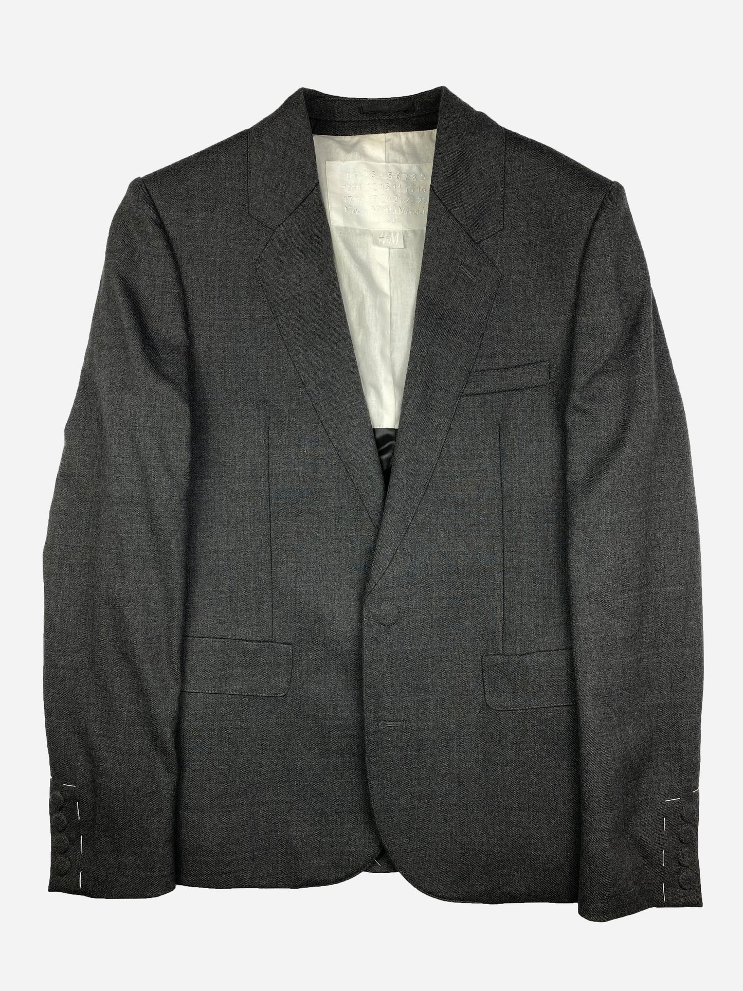 MAISON MARTIN MARGIELA FOR H&M CLASSIC SUIT BLAZER. (50 / M)