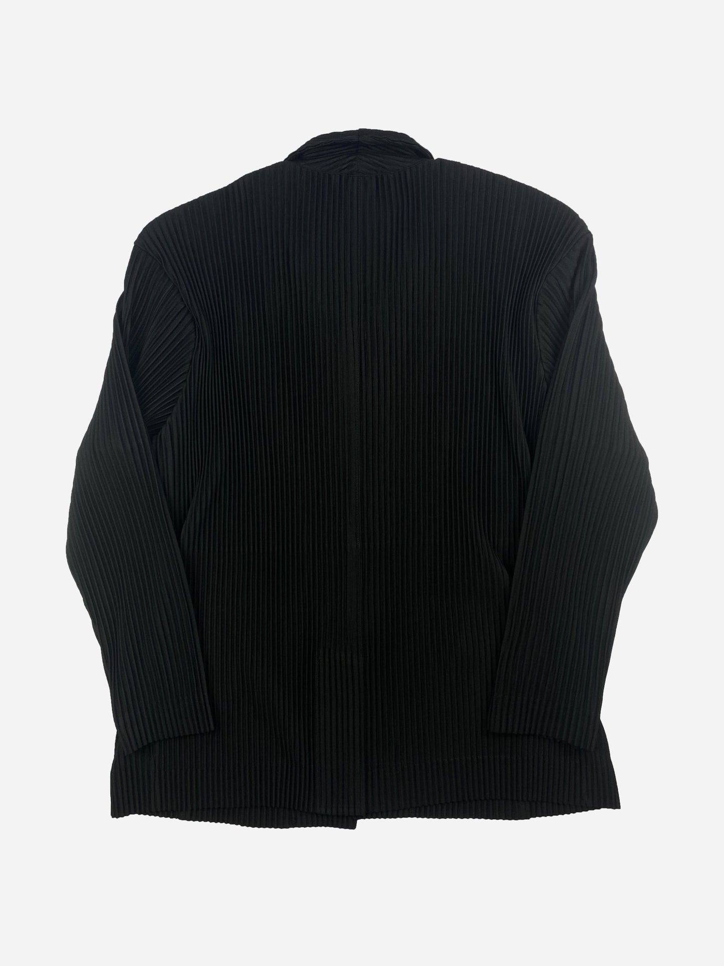 ISSEY MIYAKE HOMME PLISSÉ TAILORED PLEATS JACKET. (3 / L) - SEVENUES.