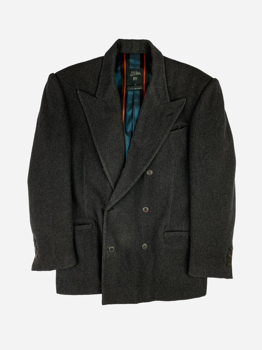 JEAN PAUL GAULTIER F/W 1993 DOUBLE - BREASTED BLAZER JACKET. (50 / M) - SEVENUES.