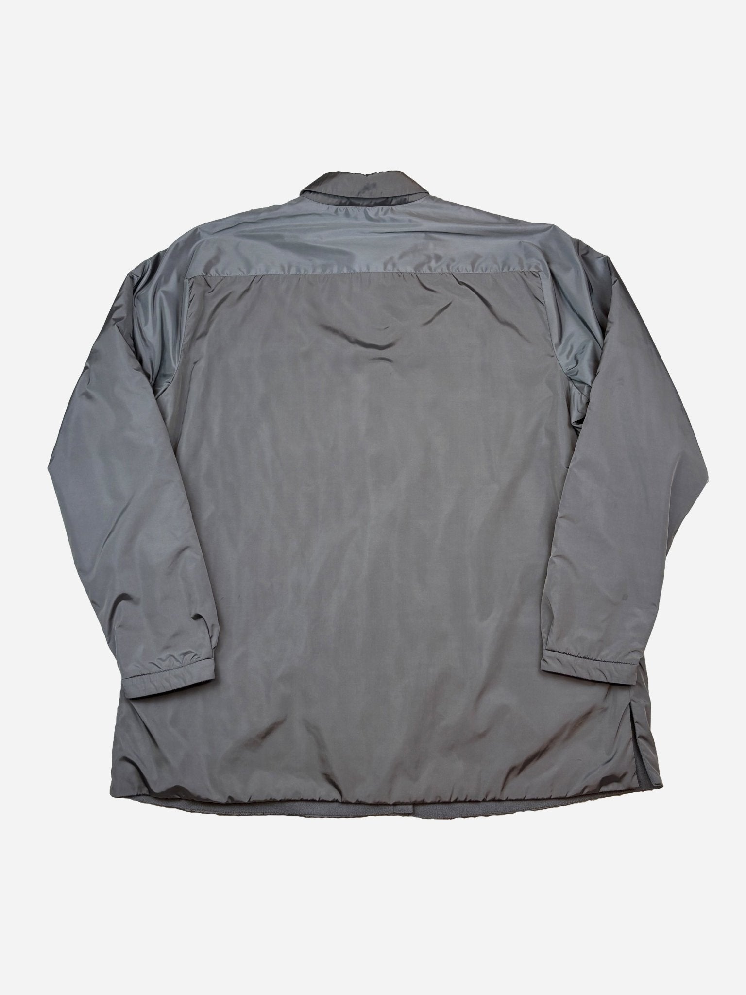 JIL SANDER 00's NYLON & FLEECE OVERSHIRT. (42 / L) - SEVENUES.