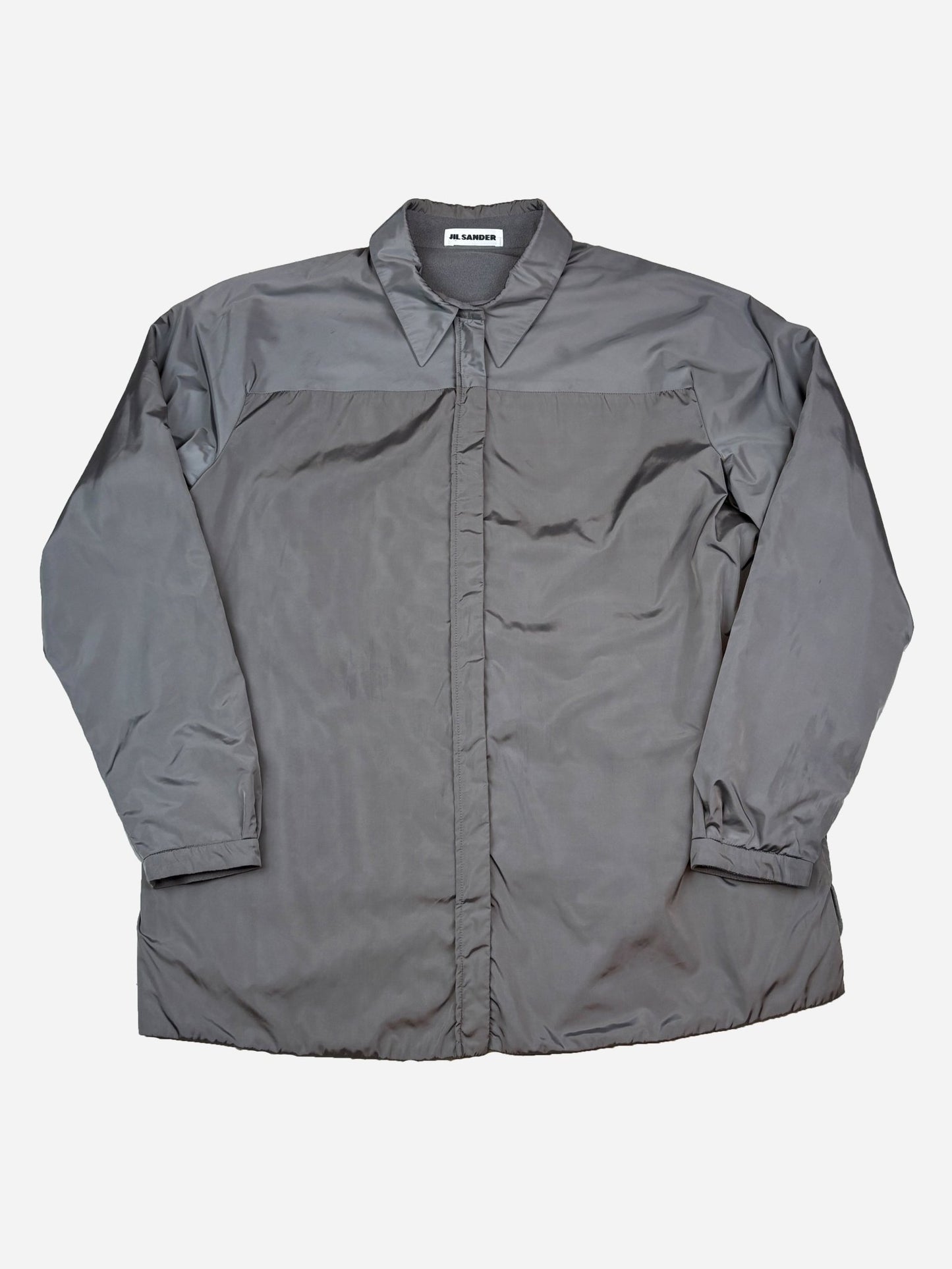 JIL SANDER 00's NYLON & FLEECE OVERSHIRT. (42 / L) - SEVENUES.