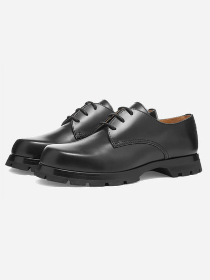 JIL SANDER CHUNKY LEATHER DERBYS. (43) - SEVENUES.