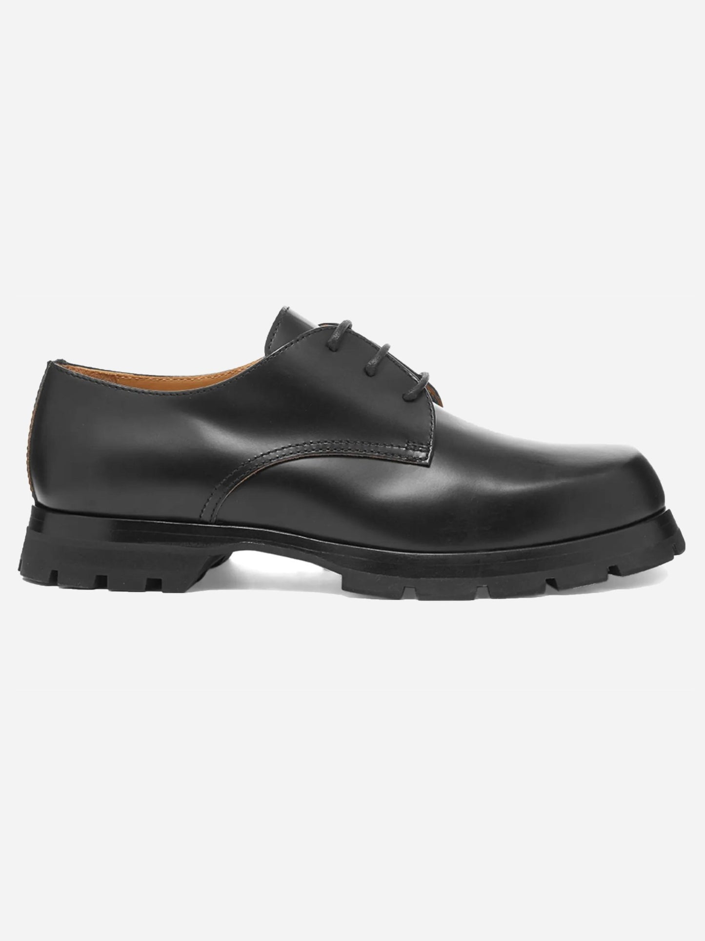 JIL SANDER CHUNKY LEATHER DERBYS. (43) - SEVENUES.