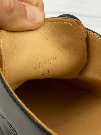 JIL SANDER CHUNKY LEATHER DERBYS. (43) - SEVENUES.