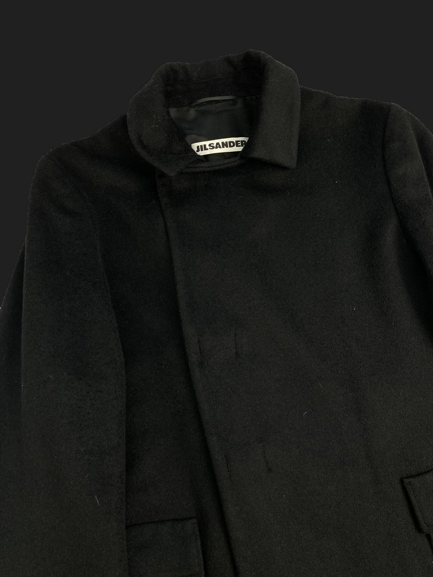 JIL SANDER F/W 2006 WOOL OVERCOAT. (38 / M) - SEVENUES.