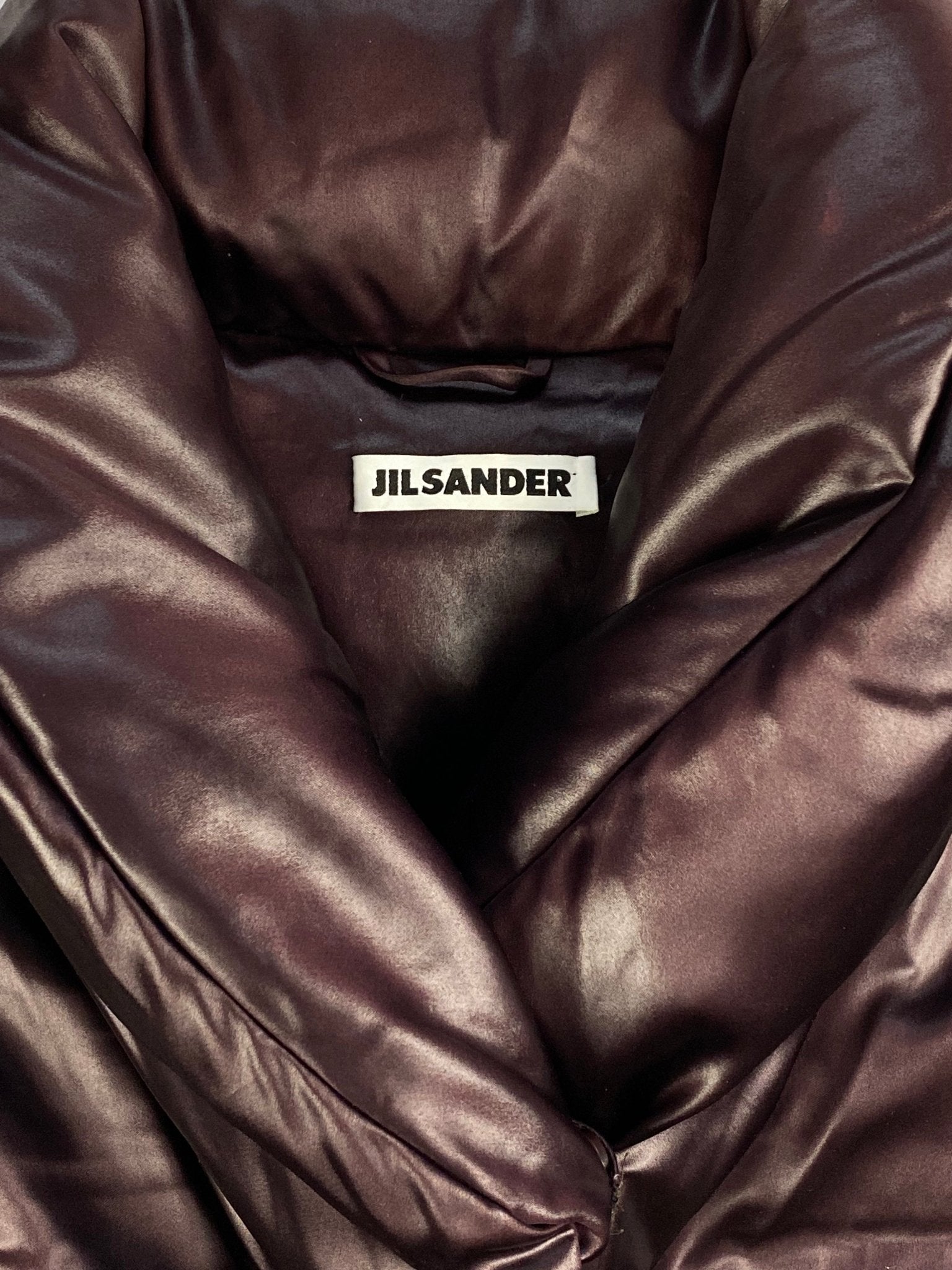 JIL SANDER F/W 2017 SILK DOWN JACKET. (42 / S) - SEVENUES.