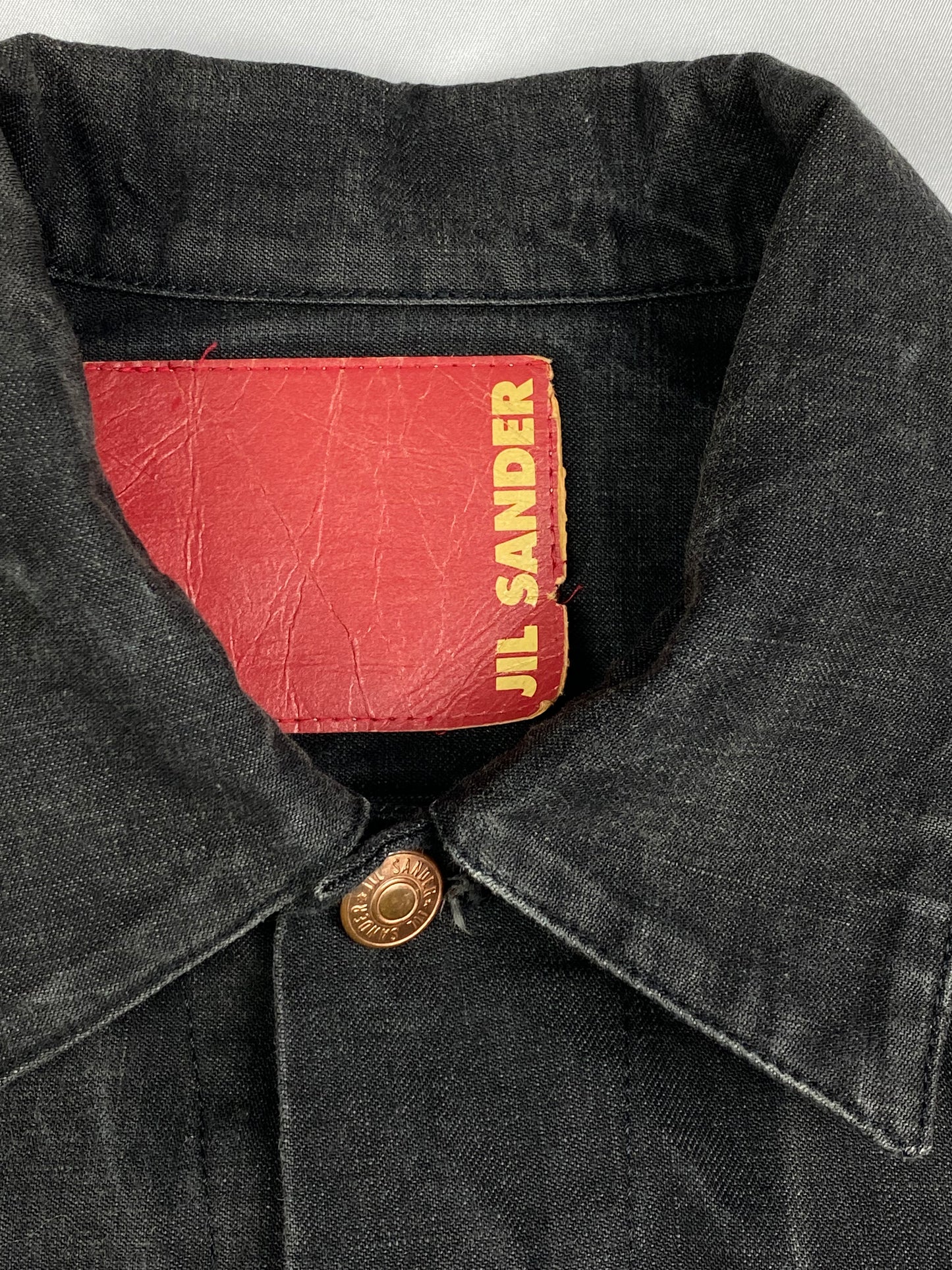 JIL SANDER 2000's DENIM JACKET. (M)