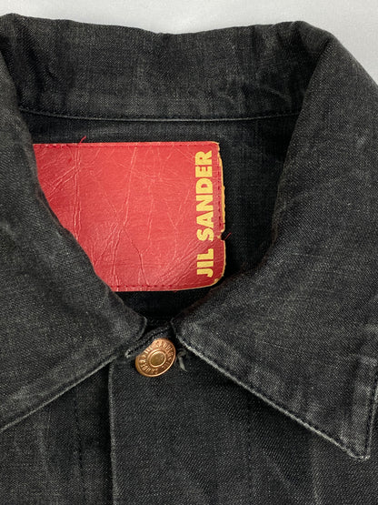 JIL SANDER 2000's DENIM JACKET. (M)