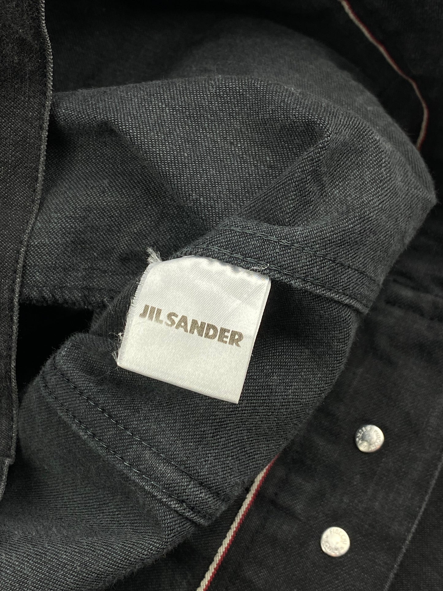 JIL SANDER 2000's DENIM JACKET. (M)