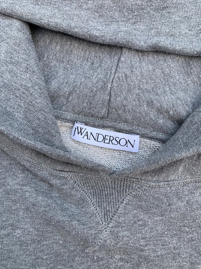 J.W. ANDERSON UNIVERSITY HOODED SWEATSHIRT. (L) - SEVENUES.