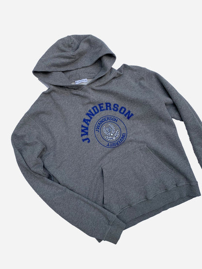 J.W. ANDERSON UNIVERSITY HOODED SWEATSHIRT. (L) - SEVENUES.