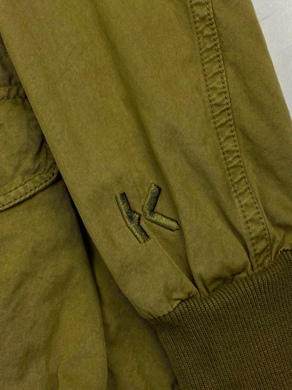 KENZO PARIS OVERDYED UTILITY PARKA. (S) - SEVENUES.