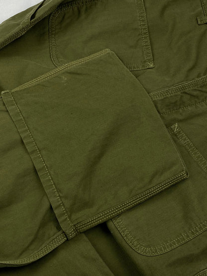 LOEWE S/S 2019 CANVAS WORKWEAR PANTS. (50 / M)