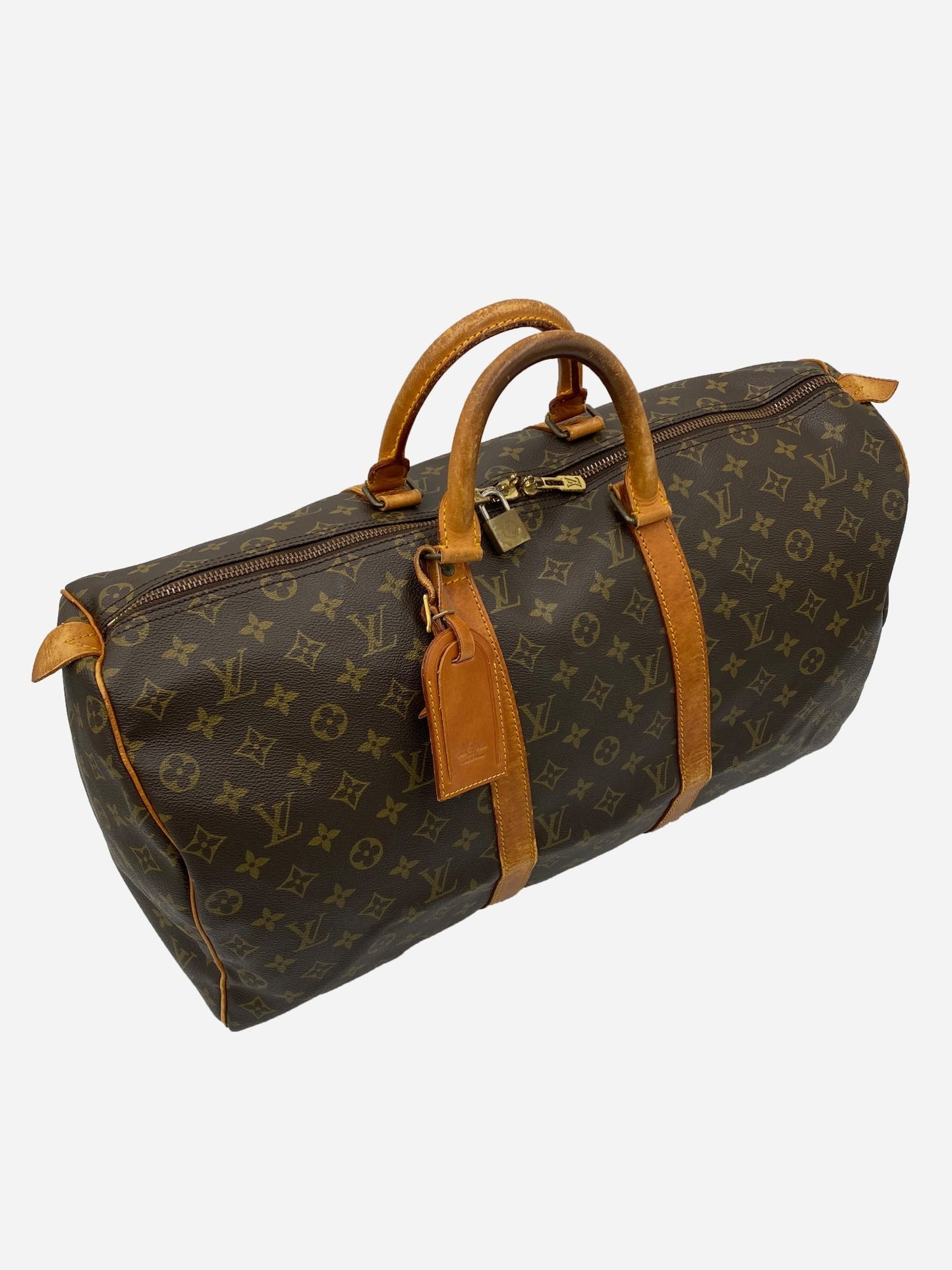 LOUIS VUITTON KEEPALL 50 WEEKENDER. - SEVENUES.