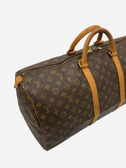 LOUIS VUITTON KEEPALL 55 WEEKENDER. - SEVENUES.