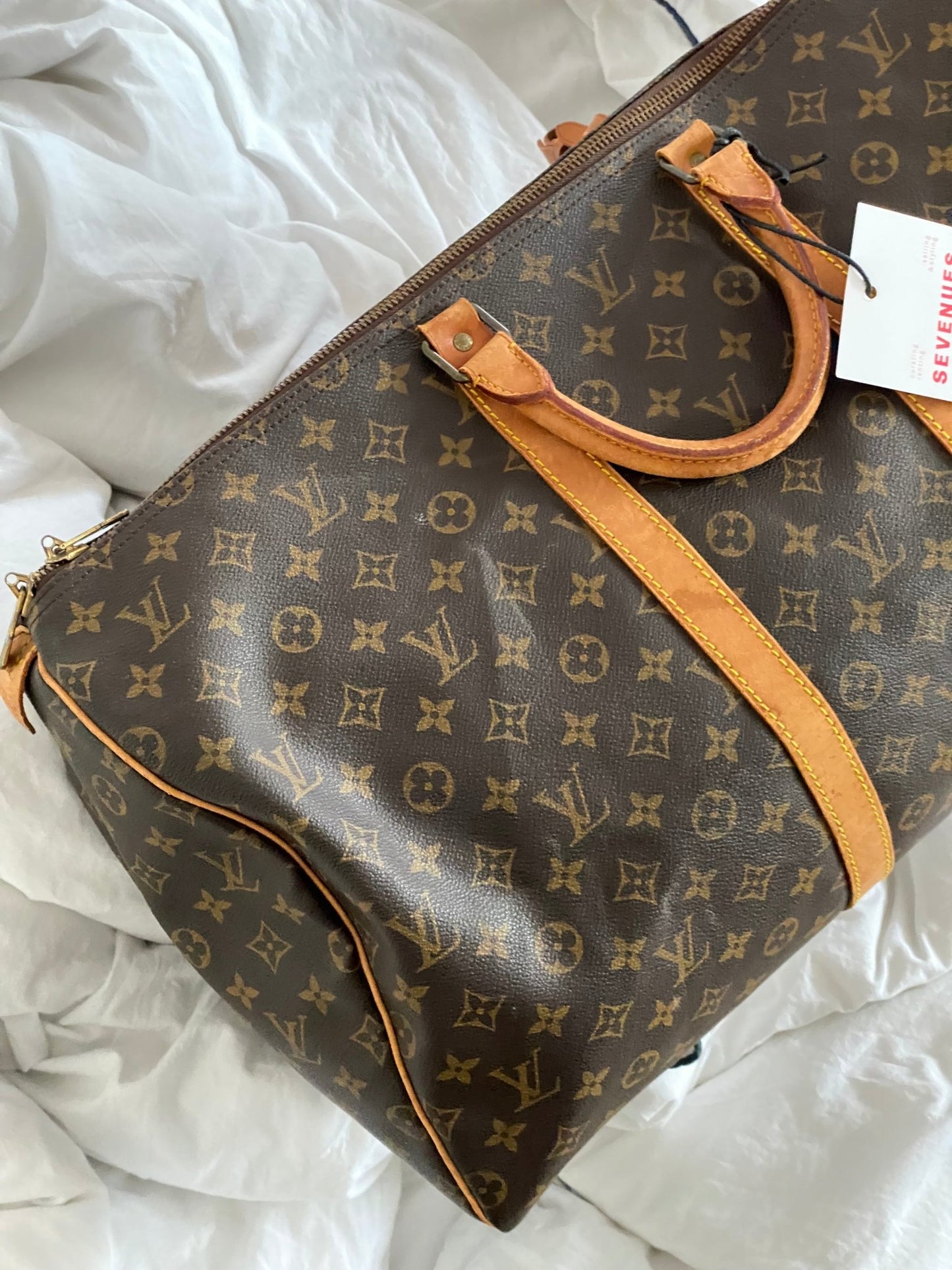 LOUIS VUITTON KEEPALL 55 WEEKENDER. - SEVENUES.