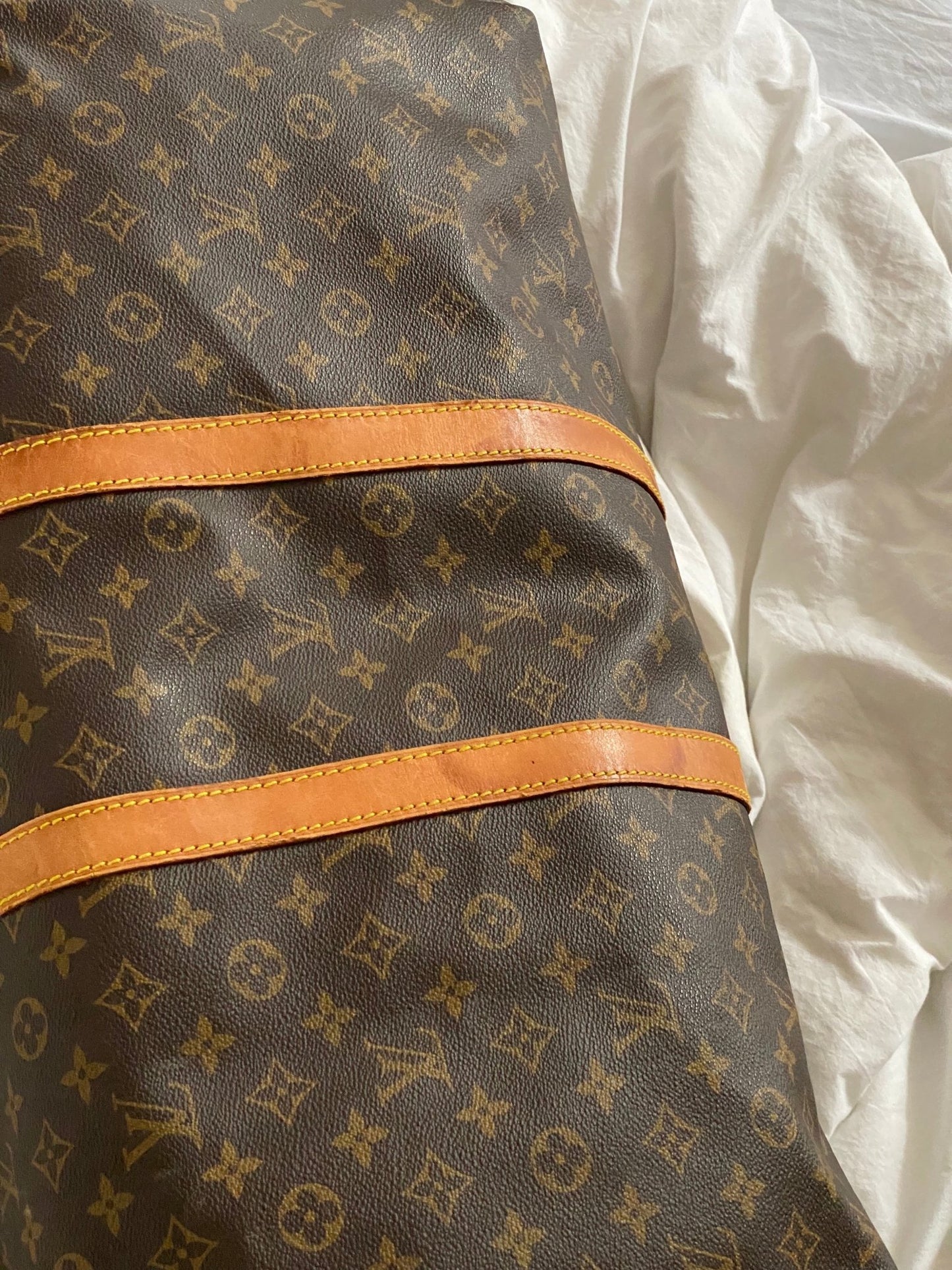 LOUIS VUITTON KEEPALL 55 WEEKENDER. - SEVENUES.