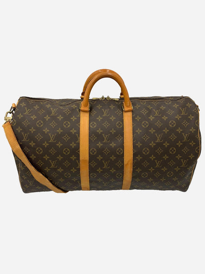 LOUIS VUITTON KEEPALL BANDOULIÈRE 55 WEEKENDER. - SEVENUES.