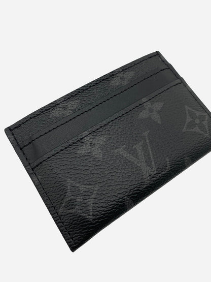 LOUIS VUITTON PORTE - CARTES DOUBLE MONOGRAM ECLIPSE CARDHOLDER. - SEVENUES.