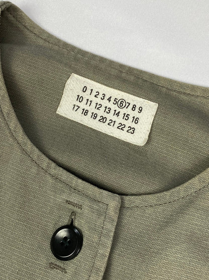 MAISON MARGIELA '6' COTTON TWILL CHORE JACKET. (42 / L) - SEVENUES.