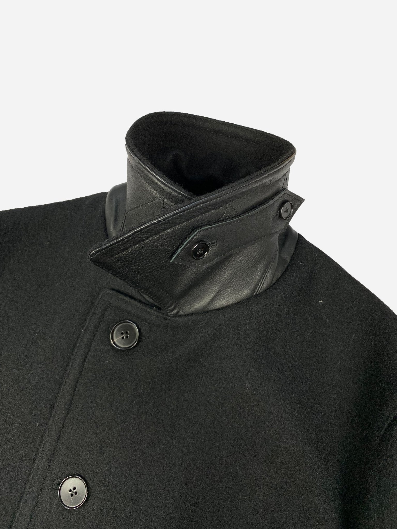 MAISON MARGIELA F/W 2014 WOOL COAT JACKET. (48 / M) - SEVENUES.