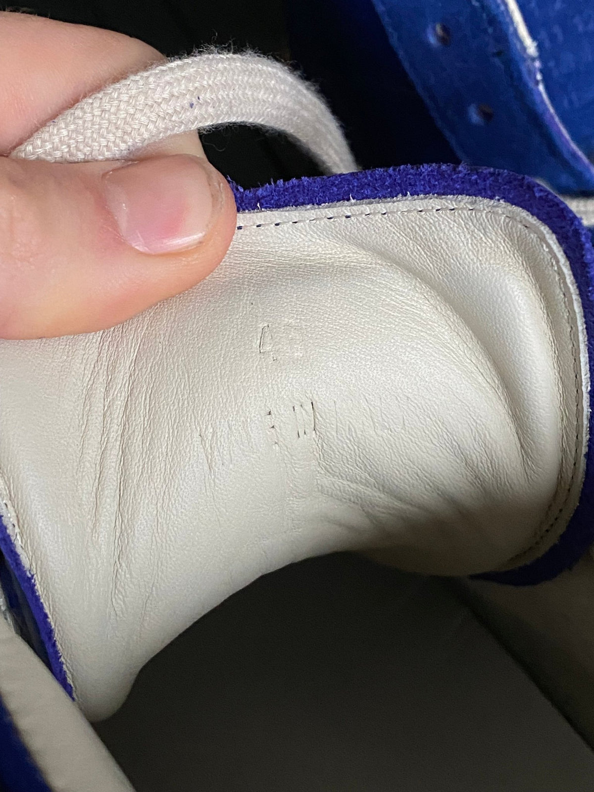 MAISON MARGIELA REPLICA GAT HIGH LEATHER SNEAKERS. (46) - SEVENUES.