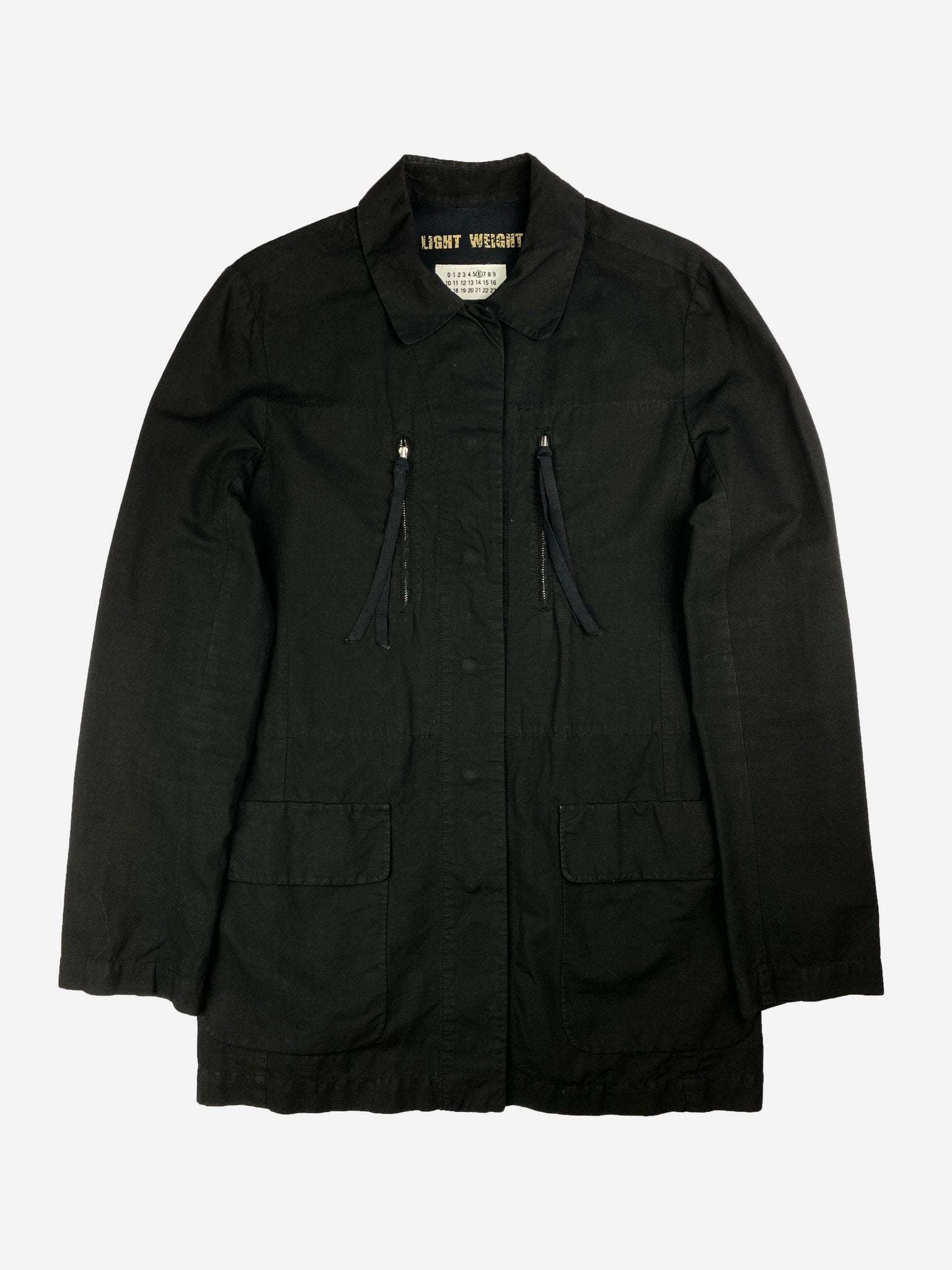 MAISON MARGIELA S/S 2004 'LIGHT WEIGHT' MILITARY COAT. (44 / XL) - SEVENUES.