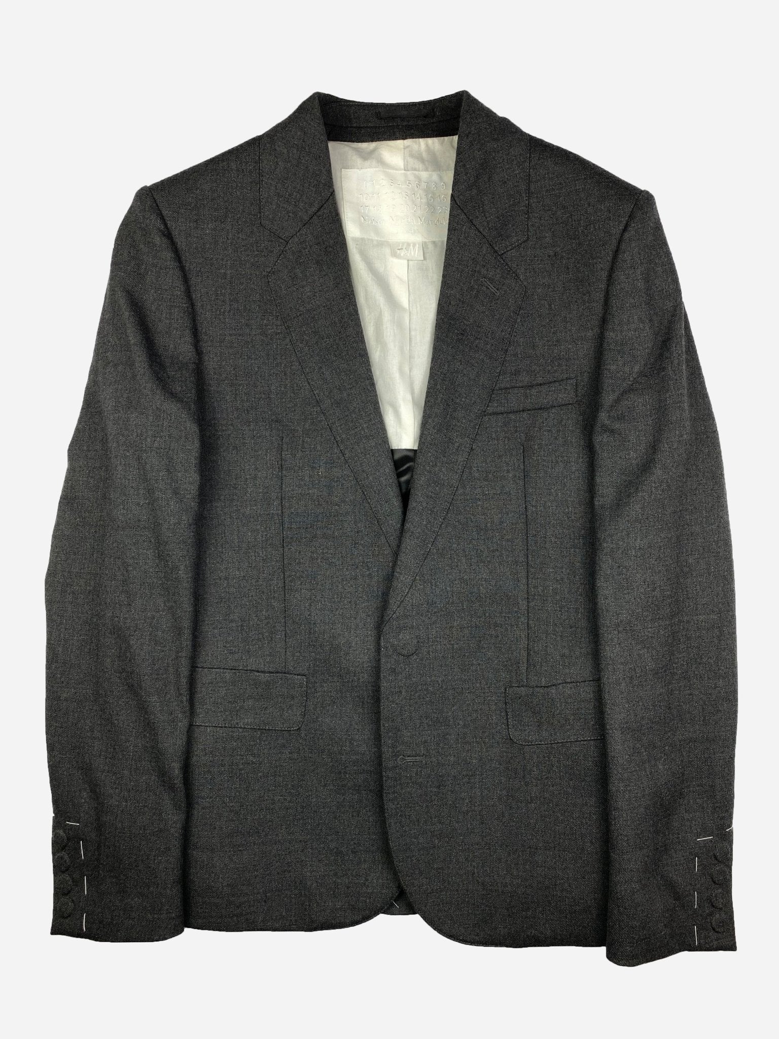 MAISON MARTIN MARGIELA FOR H&M CLASSIC SUIT BLAZER. (50 / M) - SEVENUES.