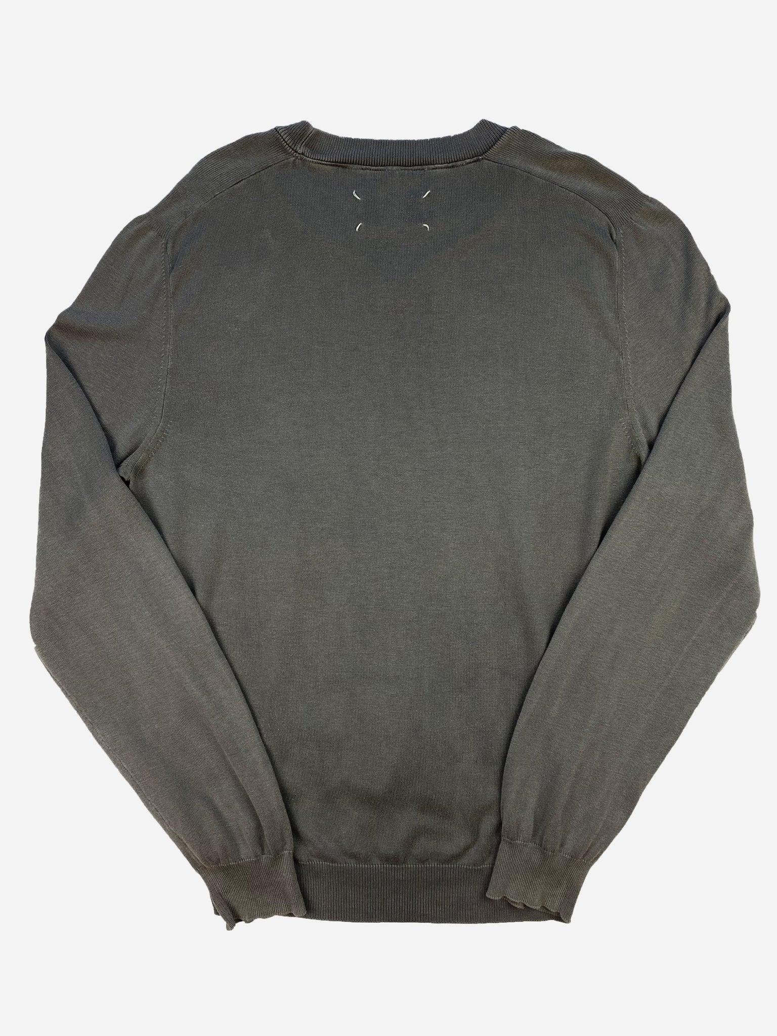 MAISON MARTIN MARGIELA S/S 2009 RIBBED SWEATSHIRT. (L) - SEVENUES.