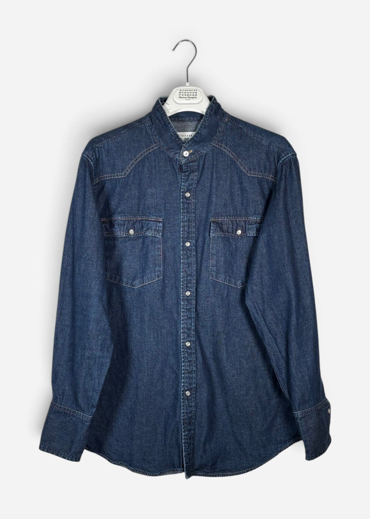 margiela jeanshemd (42) - SEVENUES.