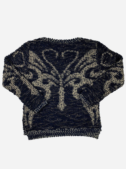 MARNI INTARSIA SEQUIN HEART KNIT JUMPER. (S) - SEVENUES.