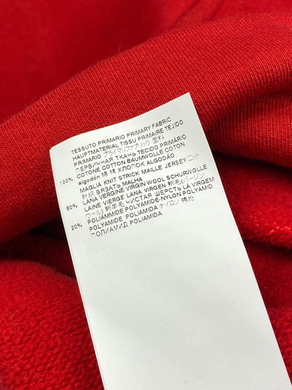 MARNI OVERSIZED LOGO V - NECK SPLIT WOOL HOODIE. (XXL) - SEVENUES.