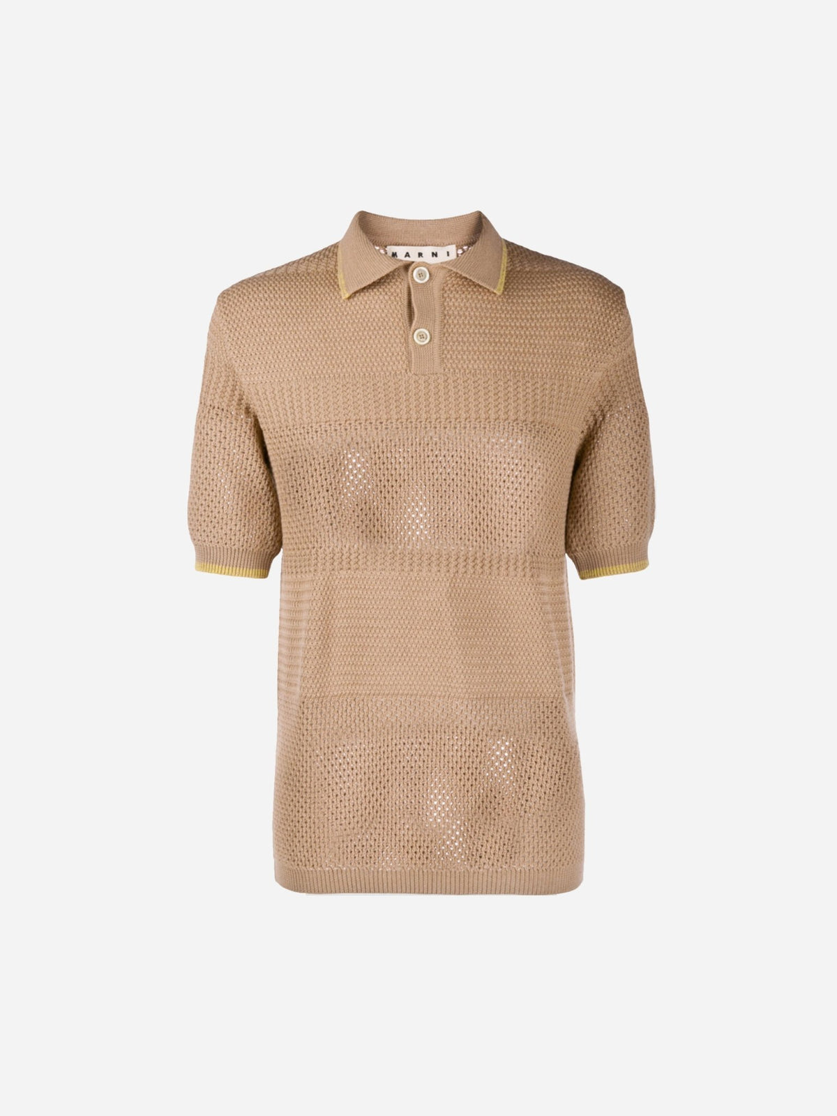 MARNI S/S 2021 CROCHET POLO SHIRT. (50 / M) - SEVENUES.