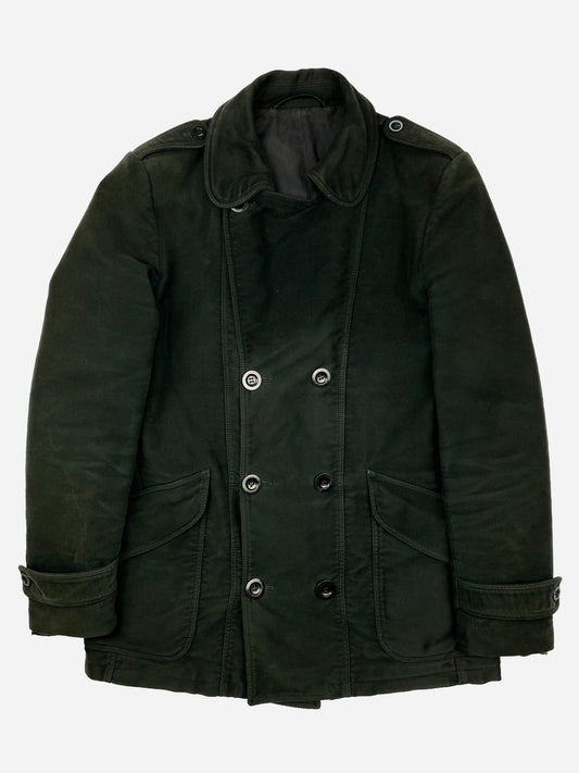 MARTIN MARGIELA F/W 2008 CABAN PEA COAT. (52 / L) - SEVENUES.