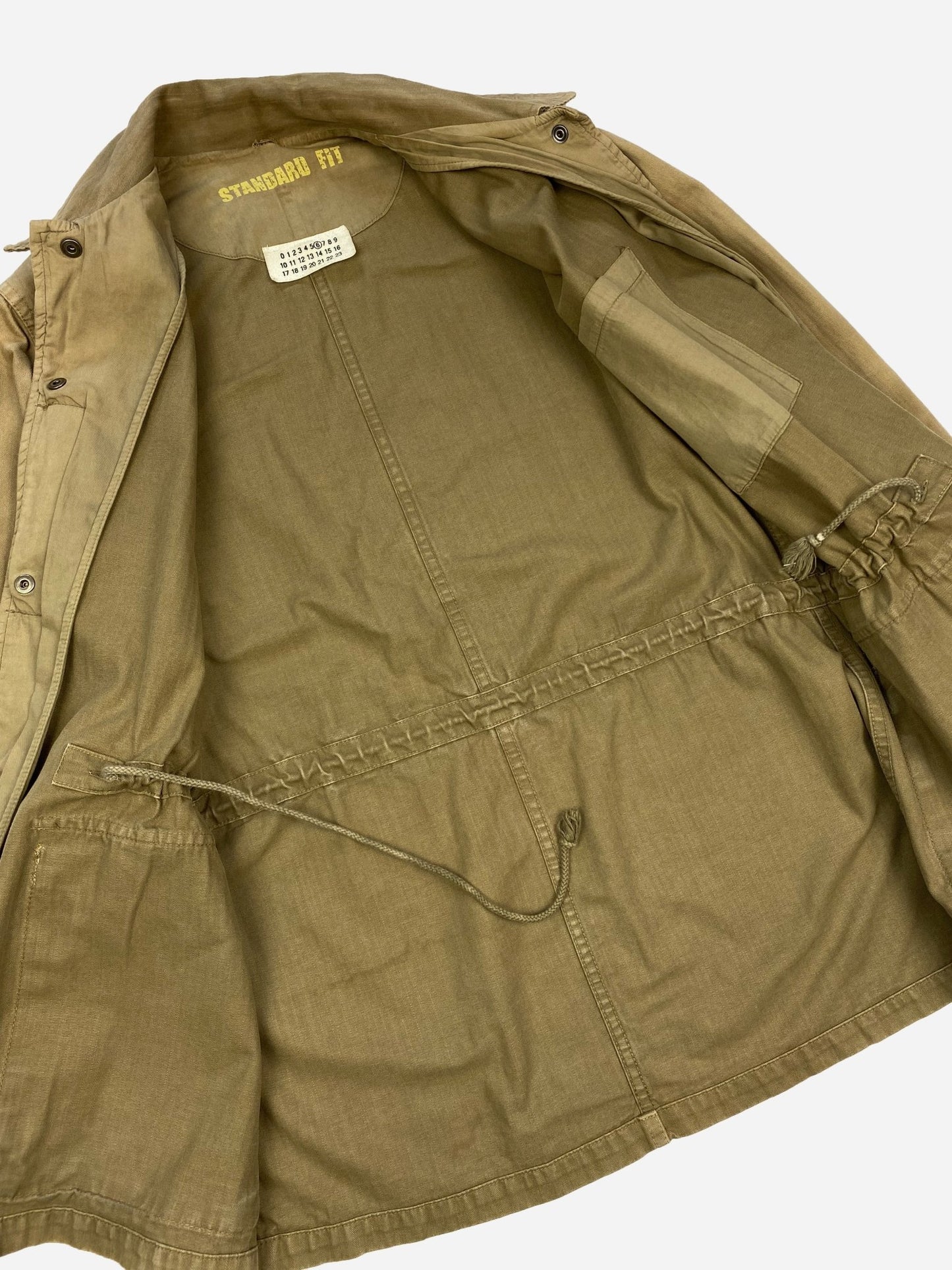 MARTIN MARGIELA 'STANDARD FIT' MILITARY PARKA JACKET. (42 / L) - SEVENUES.