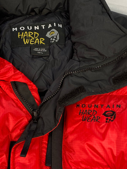 MOUNTAIN HARDWEAR 'ABSOLUTE ZERO' DOWN JACKET. (L)