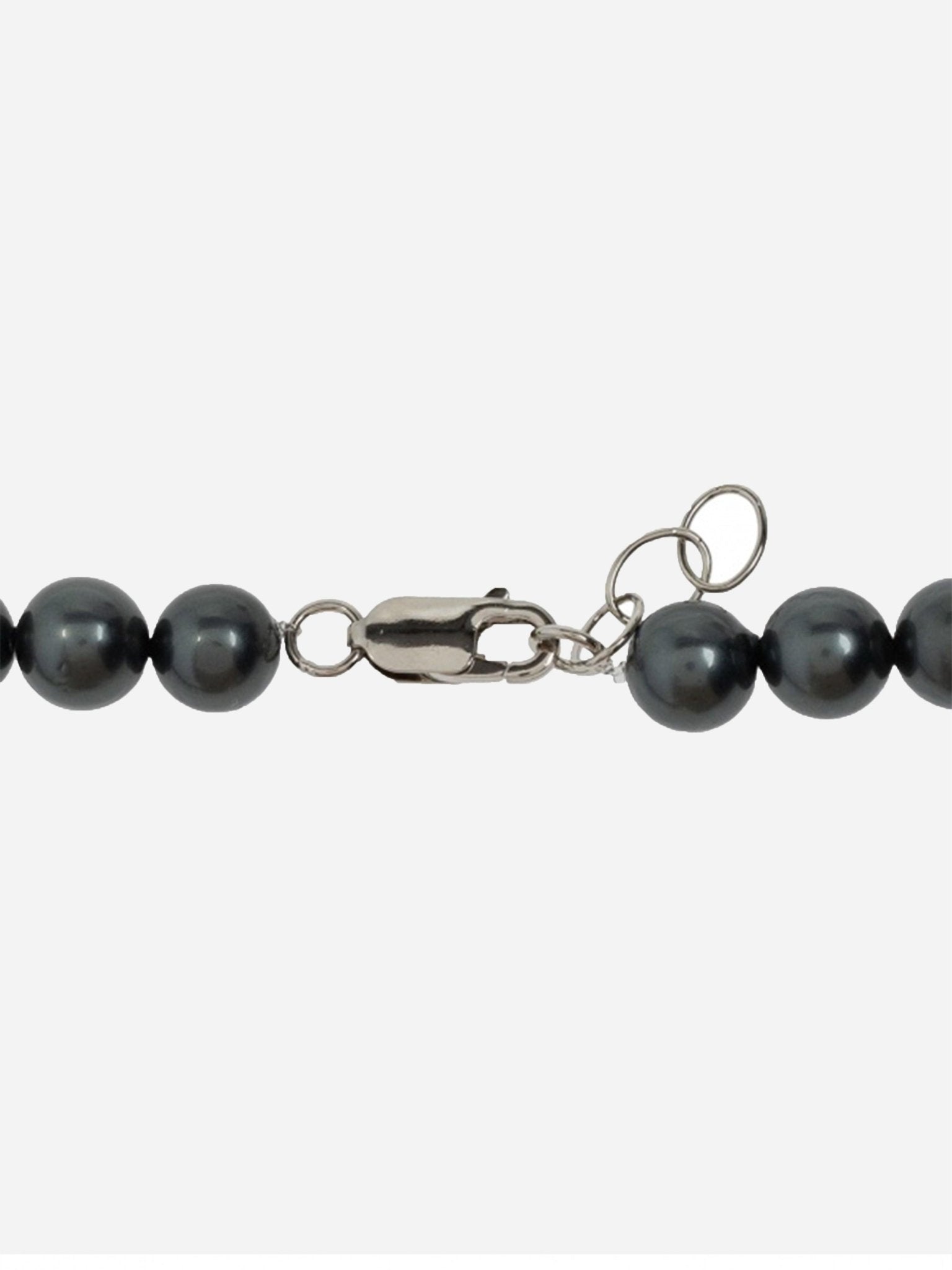 MISBHV PEARL CHOKER NECKLACE GREY. - SEVENUES.