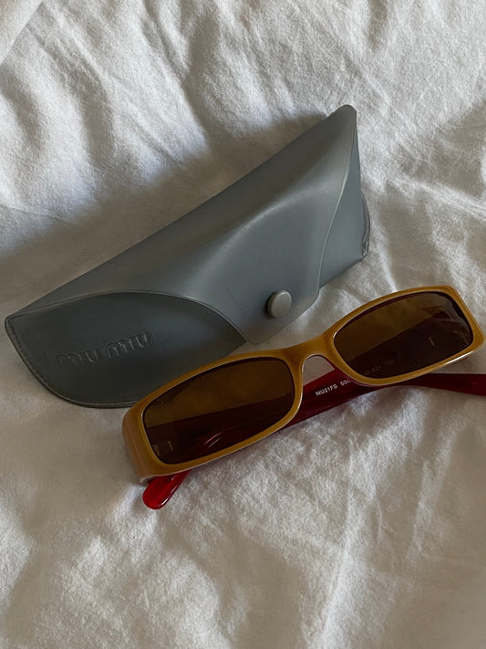 MIU MIU 2000's WINGS SUNGLASSES. - SEVENUES.