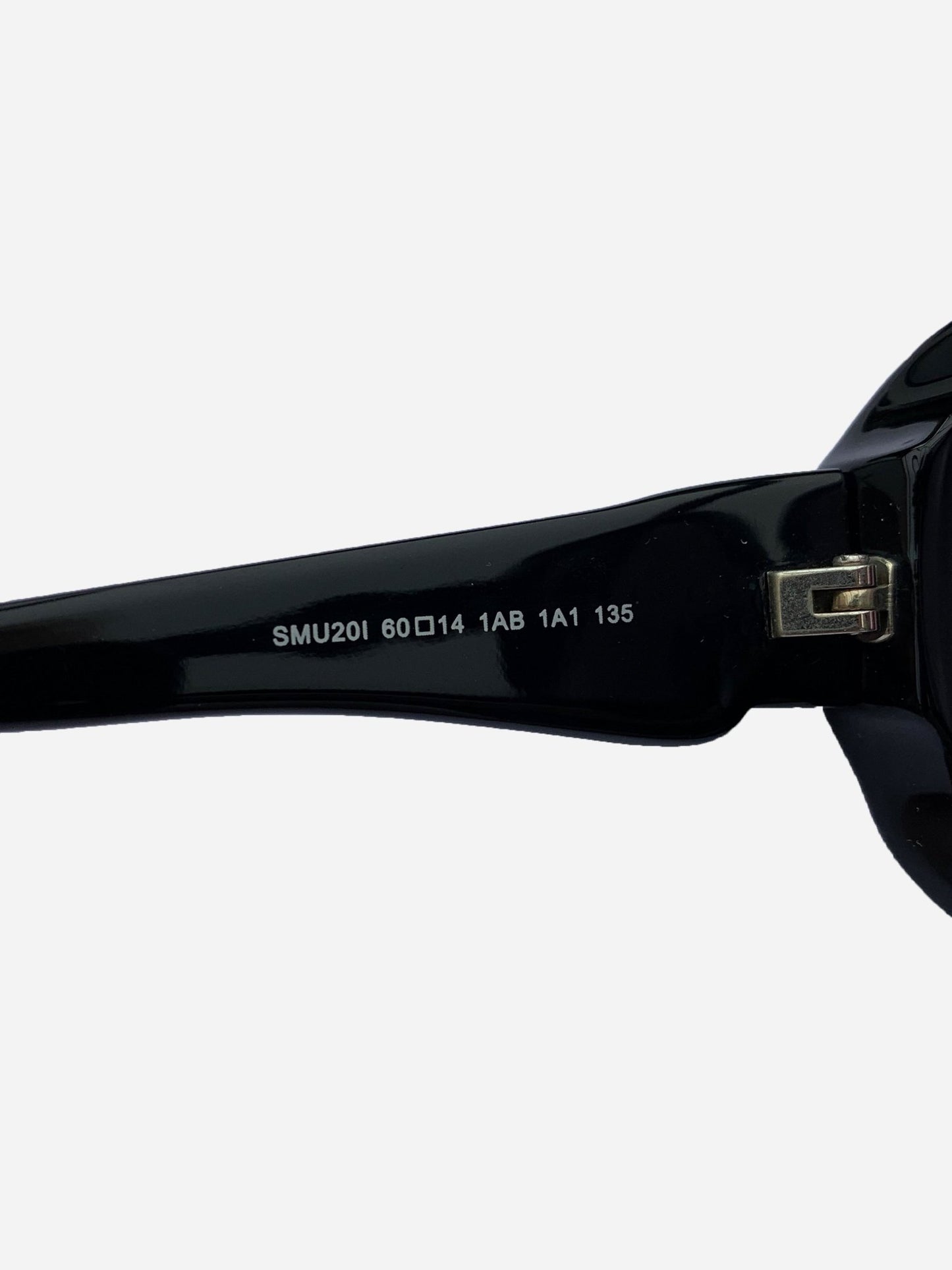 MIU MIU EYEWEAR 'SMU20I' BLACK SUNGLASSES. - SEVENUES.