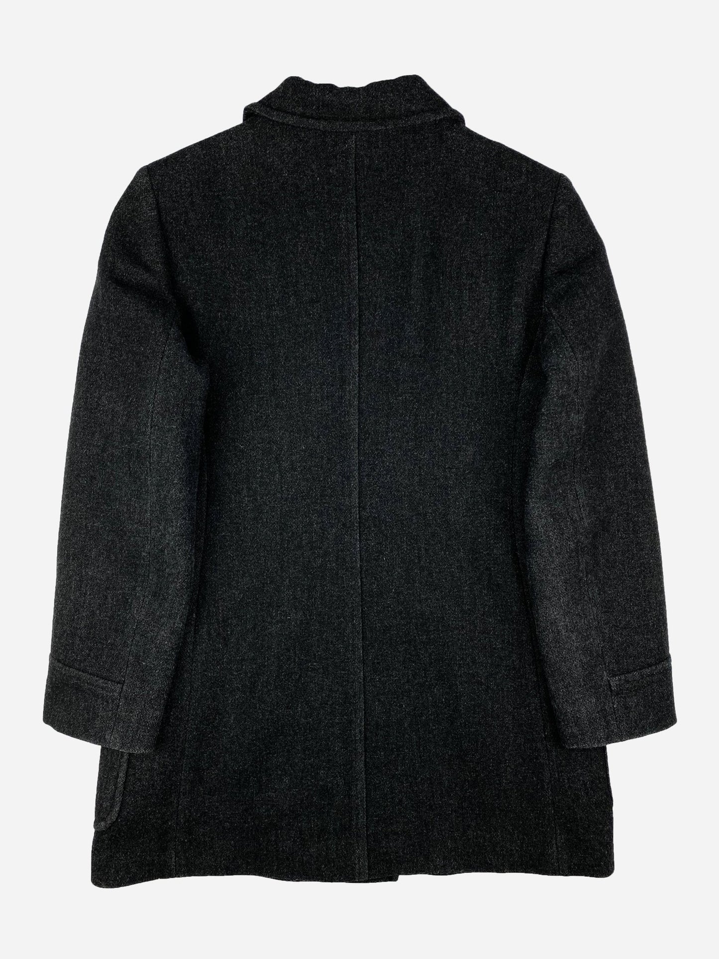 MIU MIU F/W 2004 WOOL PEA COAT. (46 / S) - SEVENUES.