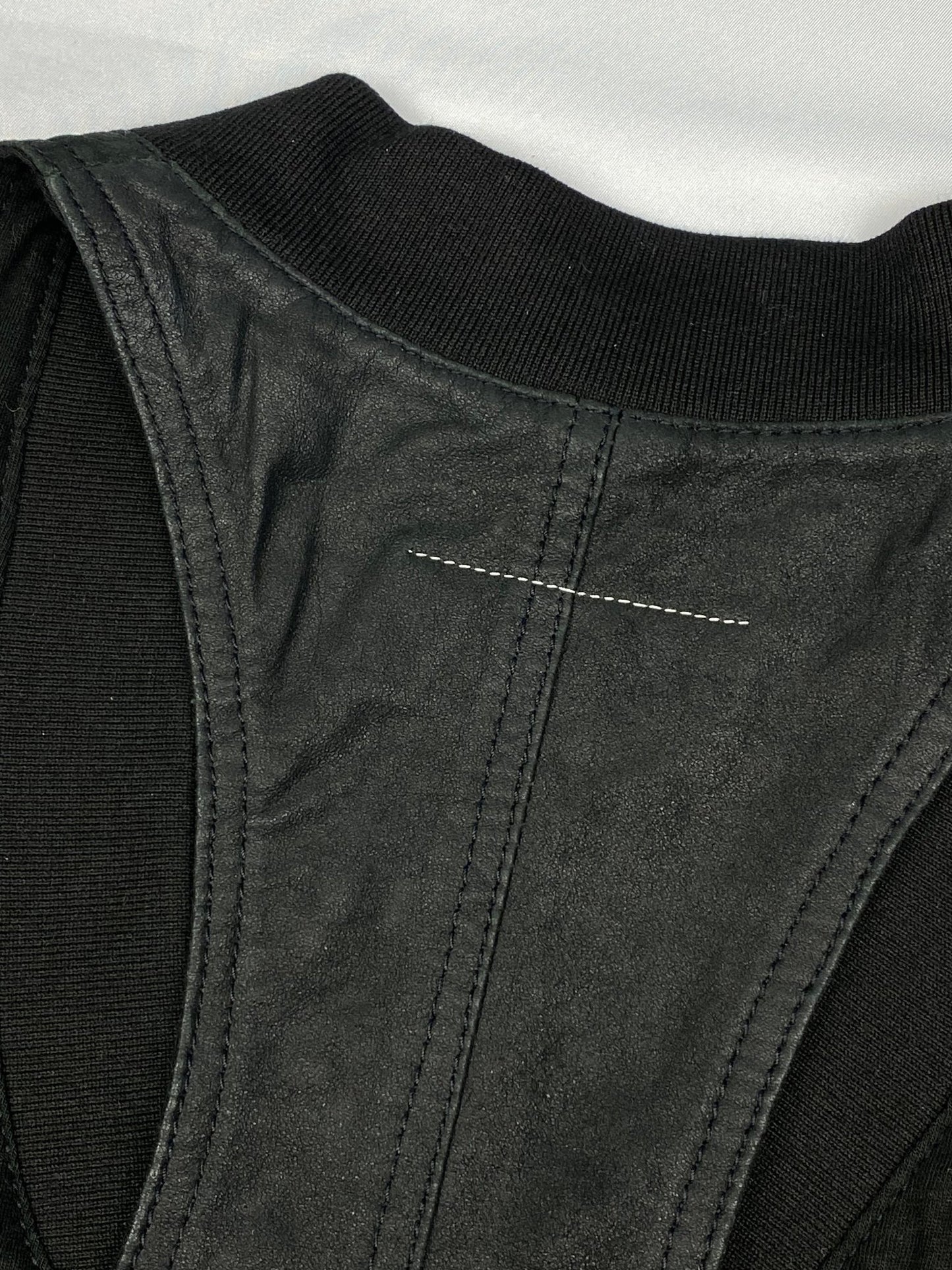 MM6 BY MAISON MARGIELA S/S 2011 GOAT LEATHER VEST. (S) - SEVENUES.