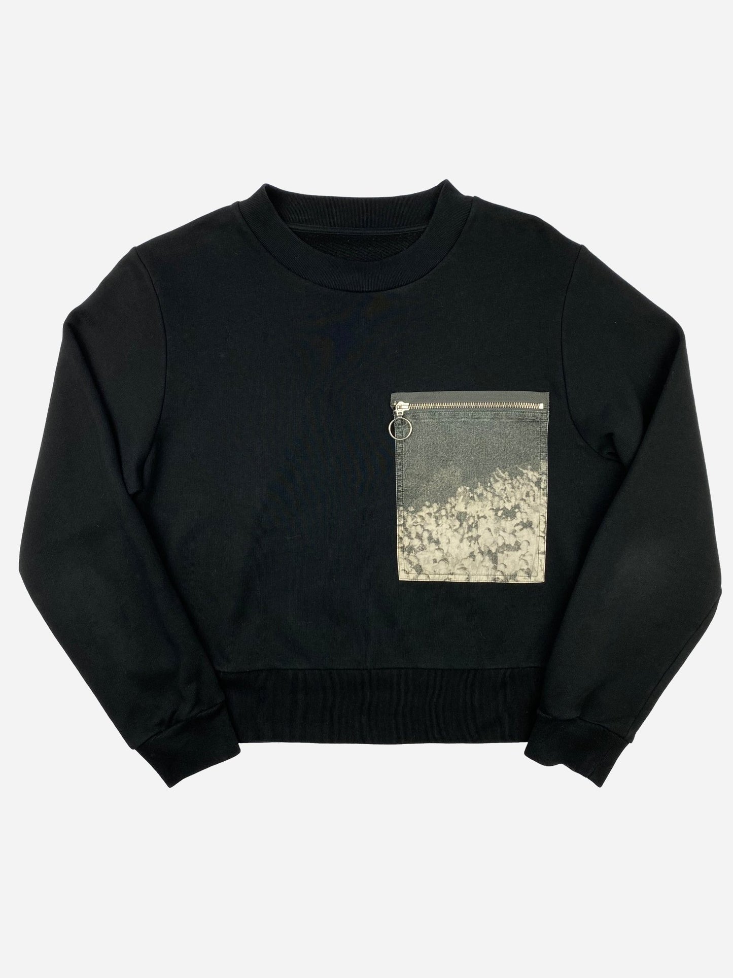 MM6 by MAISON MARGIELA S/S 2016 CROPPED POCKET SWEATER. (M) - SEVENUES.