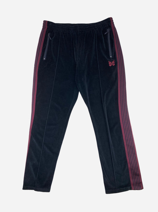 NEEDLES VELOURS PLEATED TRACK PANT. (XL) - SEVENUES.