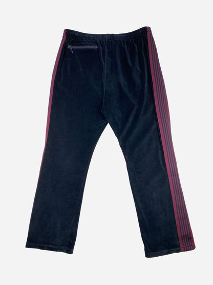 NEEDLES VELOURS PLEATED TRACK PANT. (XL)