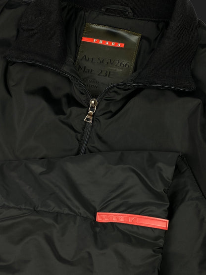 PRADA LINEA ROSSA F/W 2003 NYLON SHELL JACKET. (52 / L)