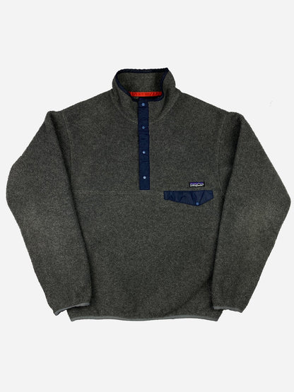 PATAGONIA T - SNAP FLEECE SWEATSHIRT. (M) - SEVENUES.