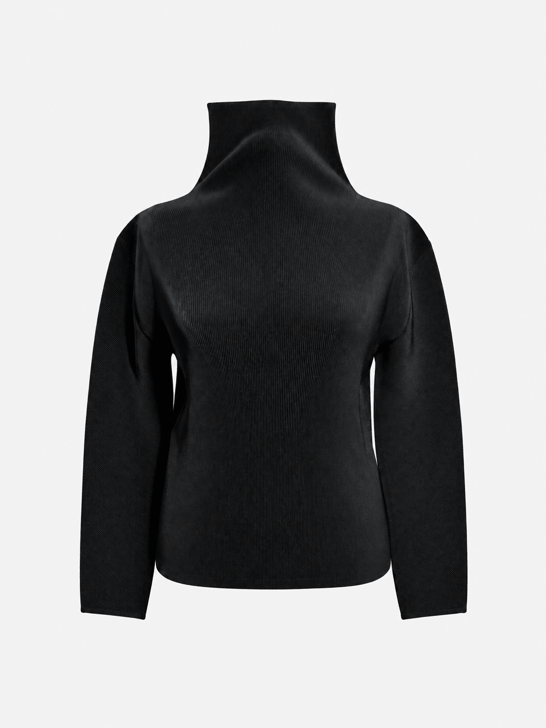 PLEATS PLEASE LONGSLEEVE MOCKNECK. (2 / S) - SEVENUES.