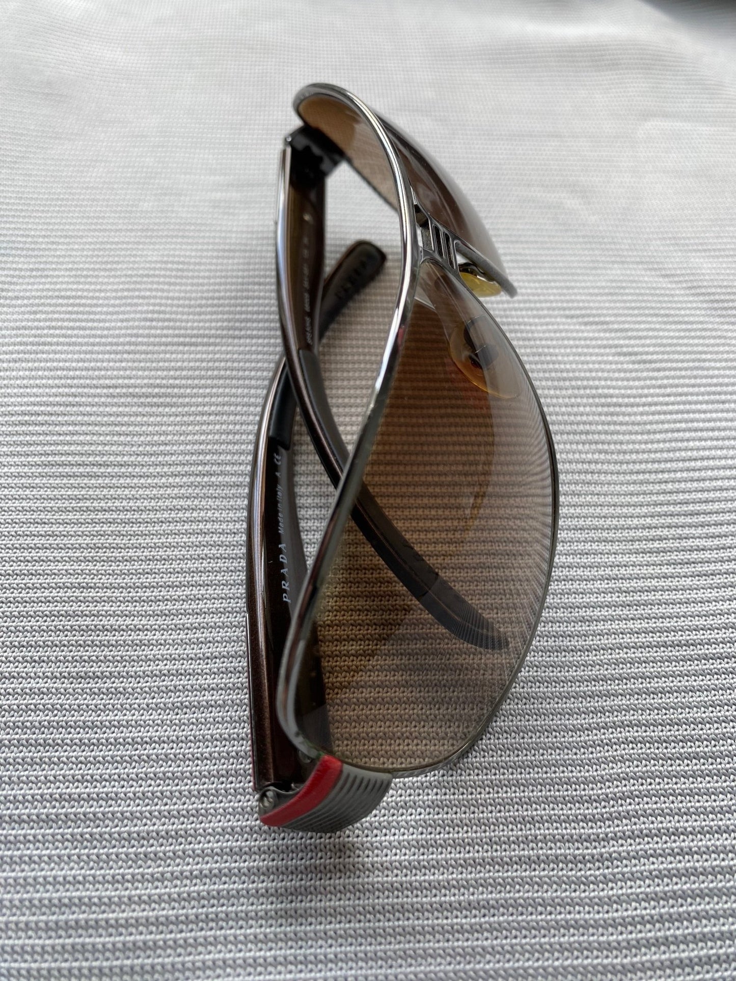 PRADA LINEA ROSSA 2000's RACING SUNGLASSES. - SEVENUES.