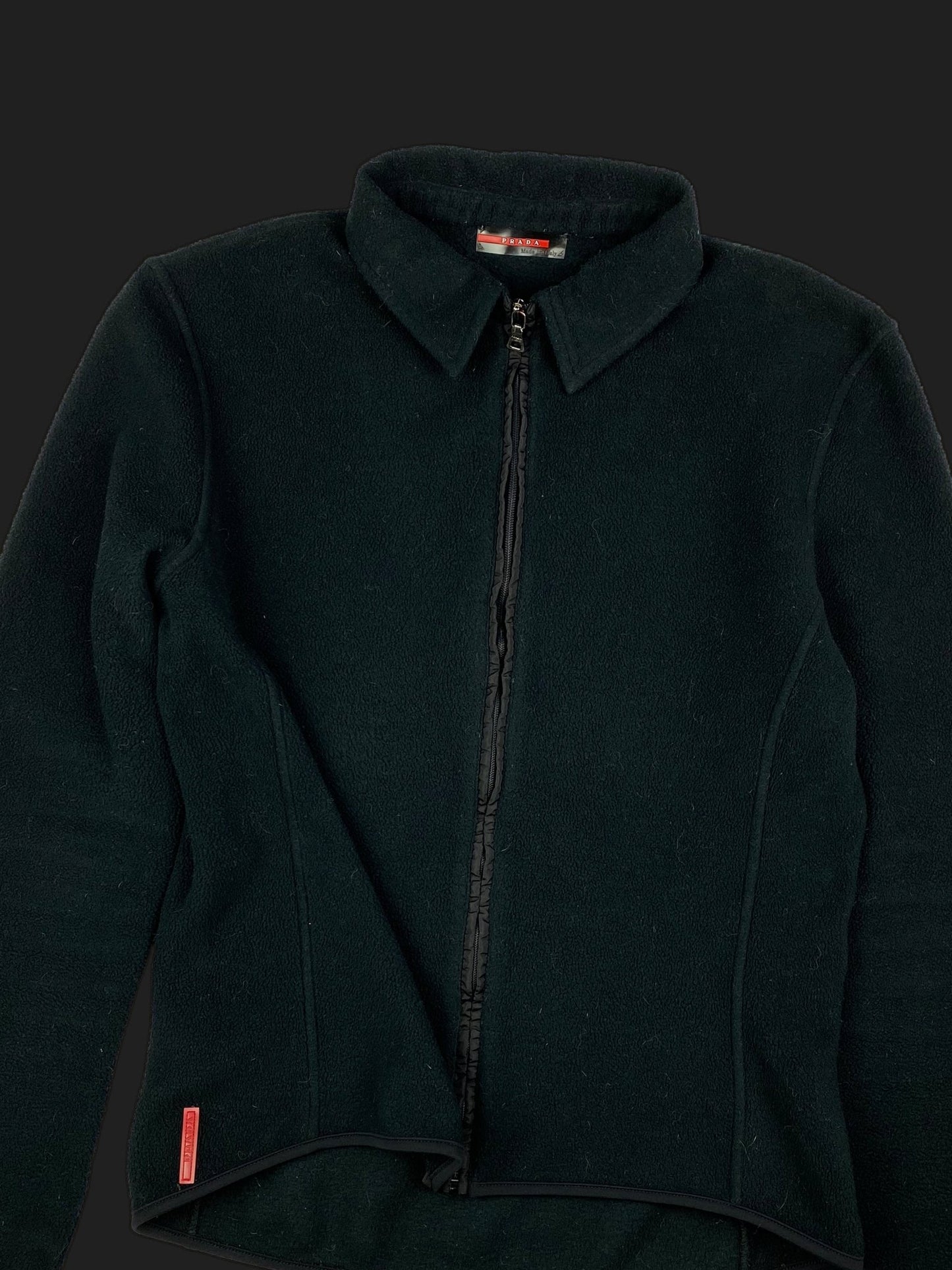 PRADA LINEA ROSSA F/W 2000 FLEECE JACKET. (S) - SEVENUES.