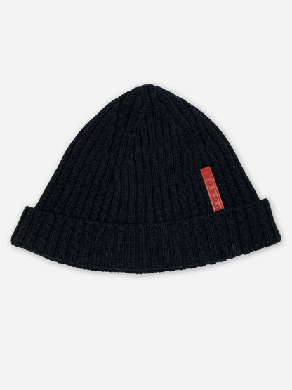 PRADA LINEA ROSSA F/W 2003 KNIT WOOL BEANIE. - SEVENUES.